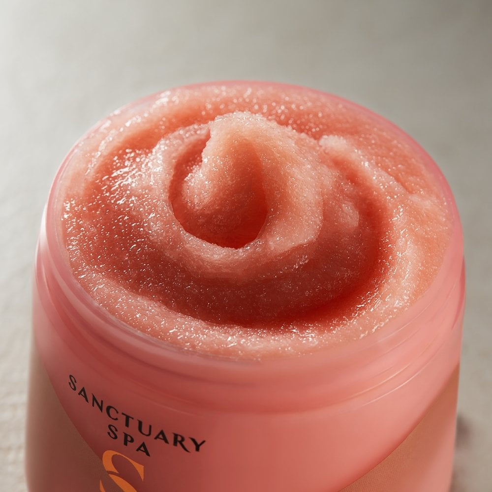 Sanctuary Spa White Lily & Damask Rose Pink Himalayan Salt Scrub 300ml