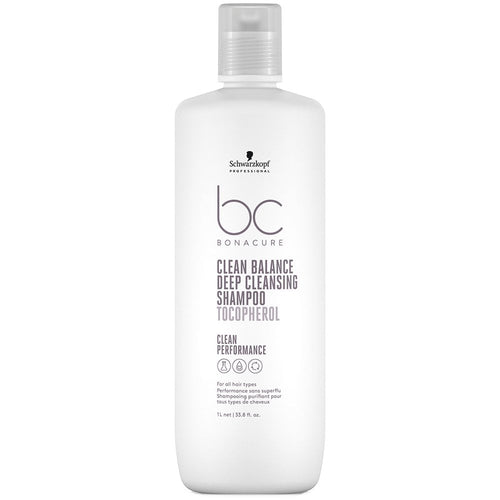 Schwarzkopf Professional BC Bonacure Clean Balance Deep Cleansing Shampoo 1000ml