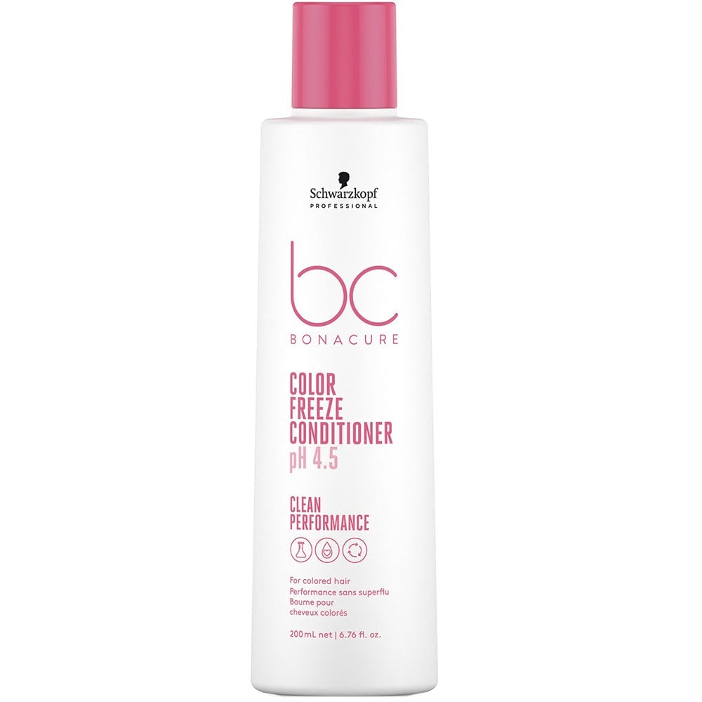 Schwarzkopf Professional BC Bonacure Clean pH 4.5 Colour Freeze Sulphate-Free Shampoo 250ml & Colour Freeze Conditioner 200ml Twin