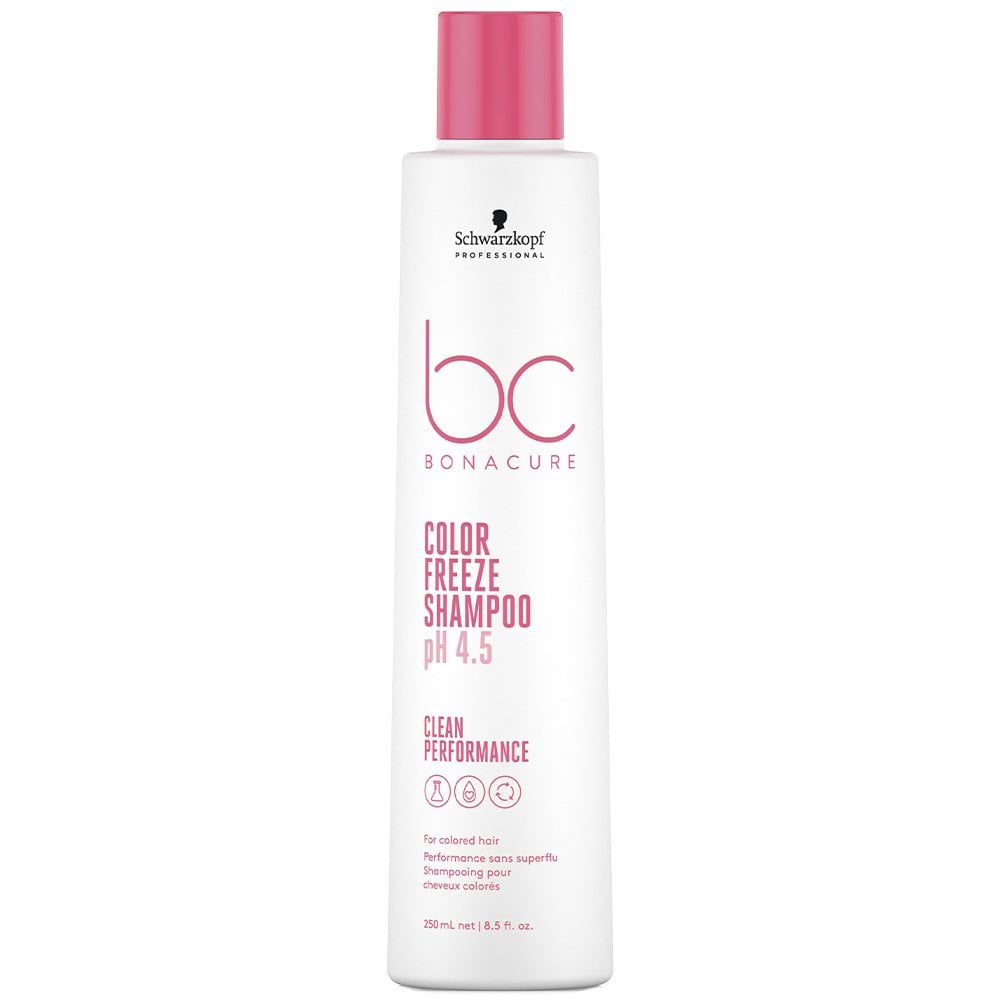 Schwarzkopf Professional BC Bonacure Clean pH 4.5 Colour Freeze Sulphate-Free Shampoo 250ml & Colour Freeze Conditioner 200ml Twin