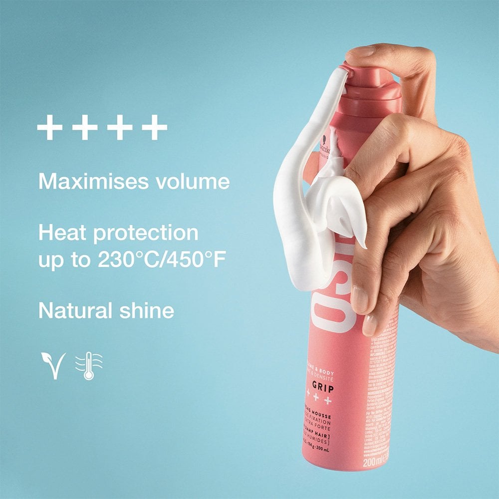 Schwarzkopf Professional OSiS+ Grip Extreme Hold Mousse 200ml