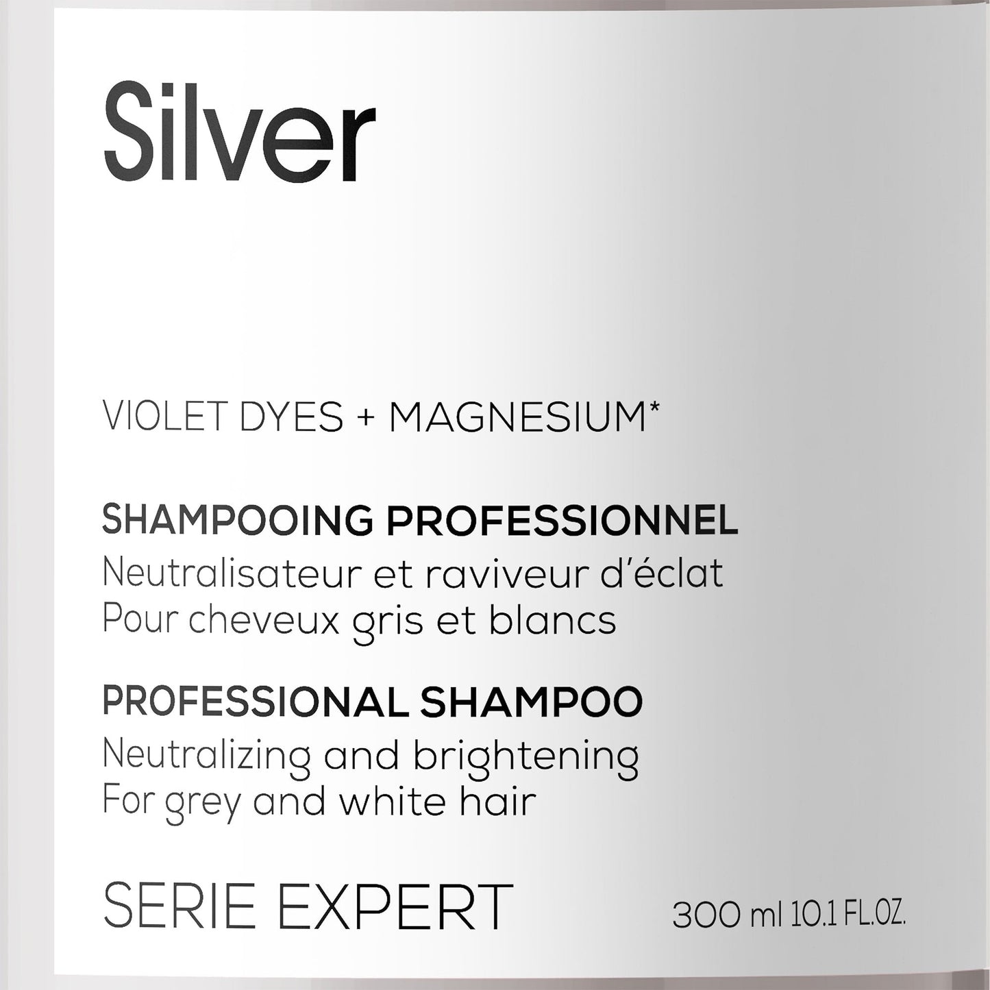 L'Oreal Professionnel Serie Expert Silver Neutralising + Brightening Shampoo 300ml