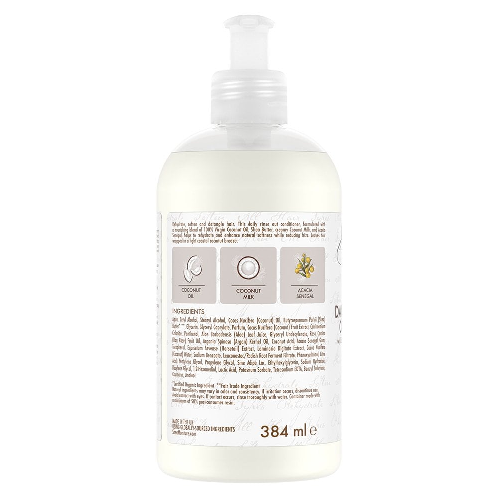 Shea Moisture 100% Virgin Coconut Oil Daily Hydration Conditioner 384ml
