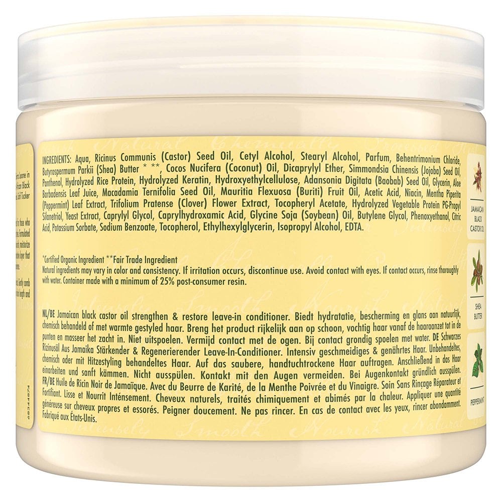 Shea Moisture Jamaican Black Castor Oil Strengthen & Restore Leave-In Conditioner 431ml