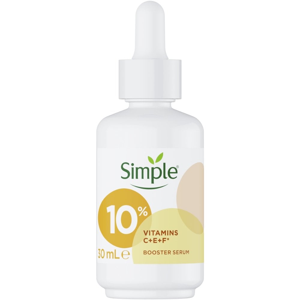Simple 10% Vitamins C + E + F Booster Serum 30ml