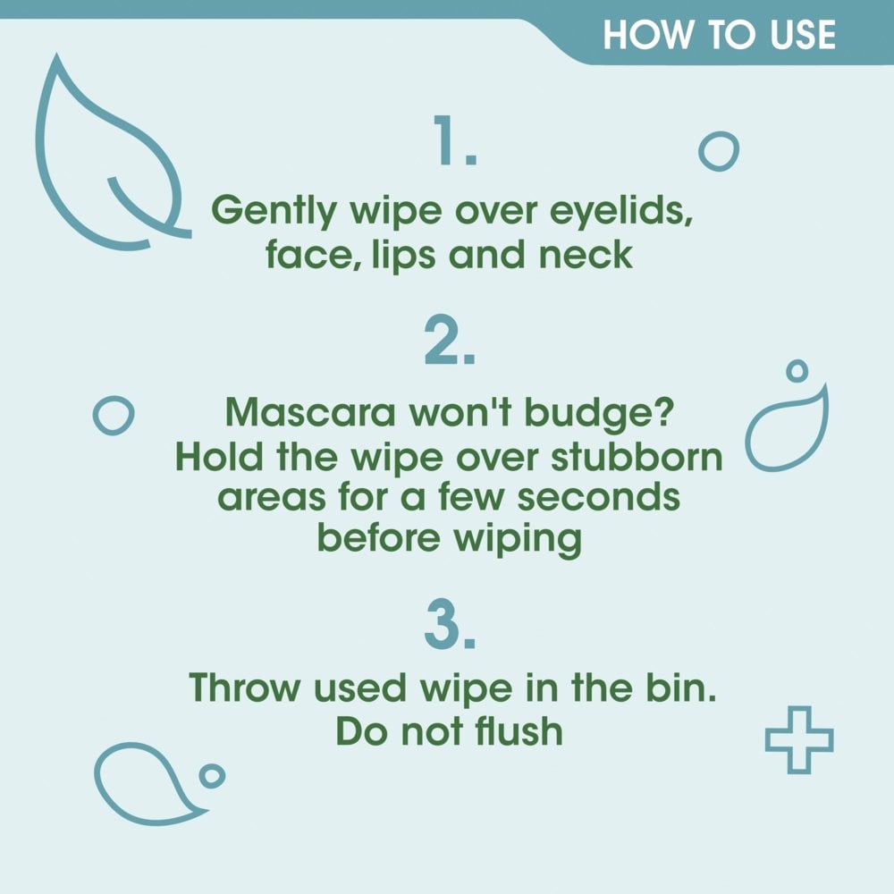 Simple Daily Skin Detox Biodegradable Matte Wipes Pack of 20