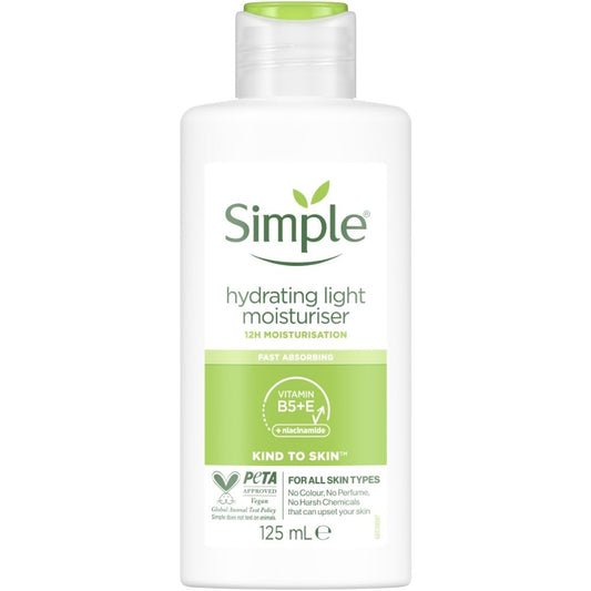 Simple Kind To Skin Hydrating Light Moisturiser 125ml