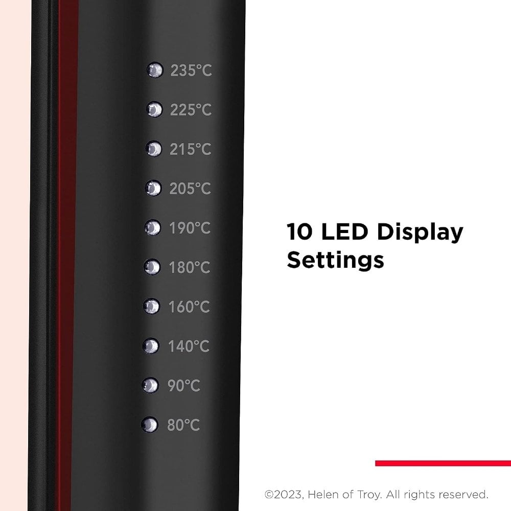 Revlon Pro Collection SmoothStay 25mm Coconut Oil-Infused Straightener & Travel Pouch