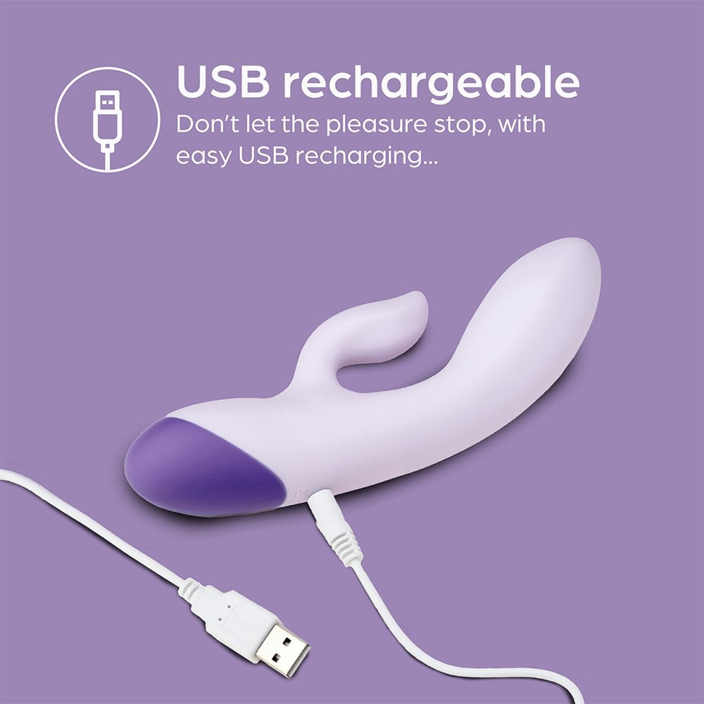 So Divine Kiss Kiss Rechargeable Rabbit Vibrator