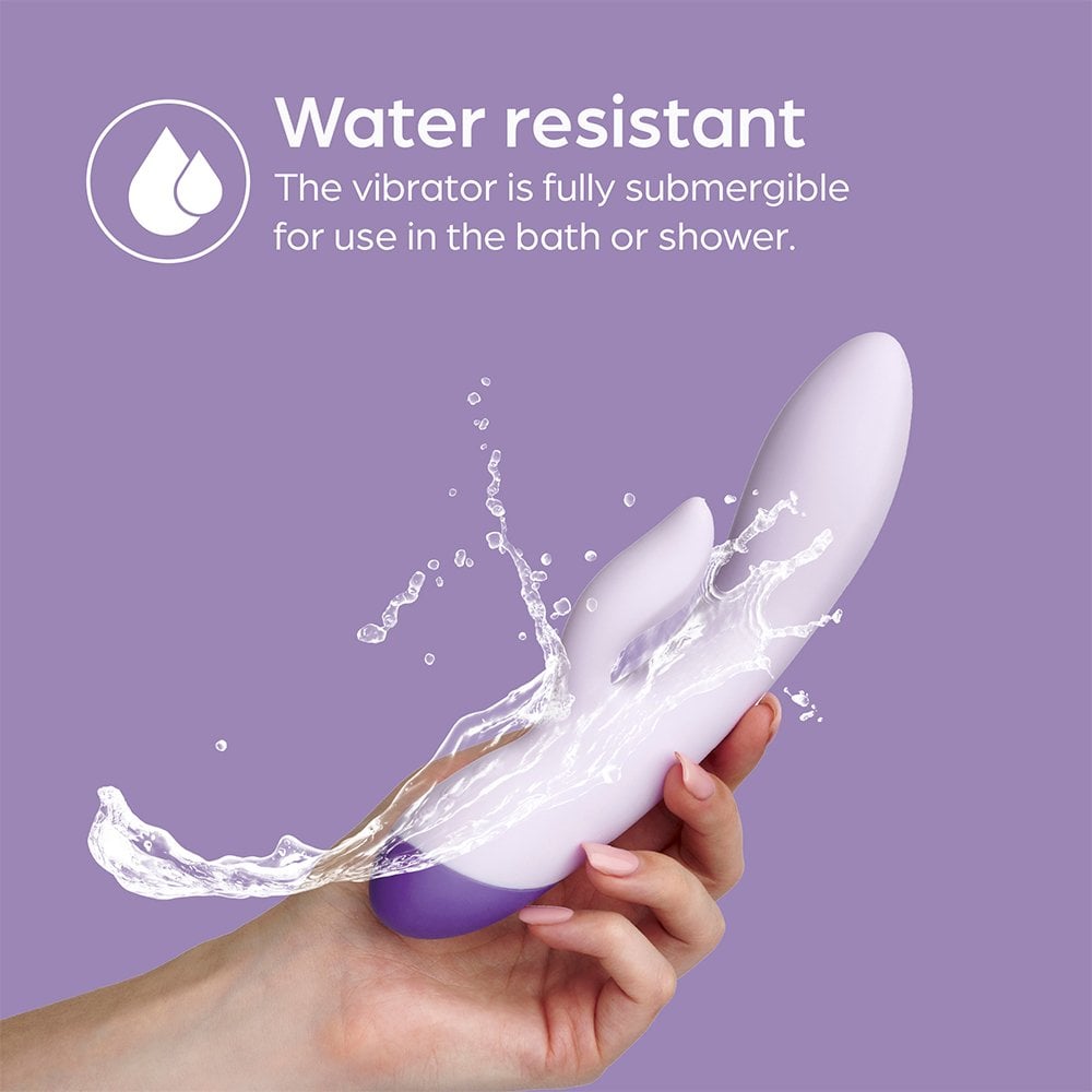 So Divine Kiss Kiss Rechargeable Rabbit Vibrator