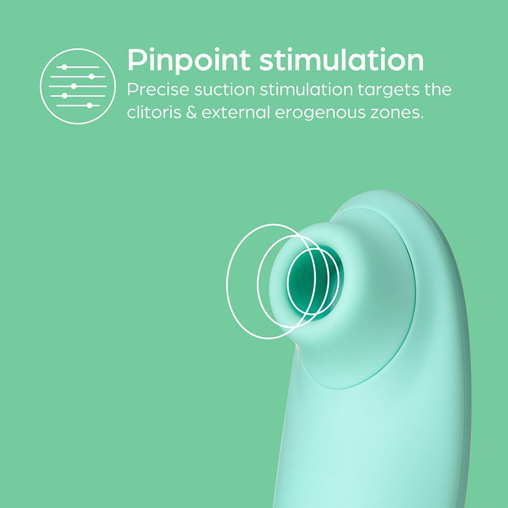 So Divine Pearl Clitoral Suction Stimulator Aqua