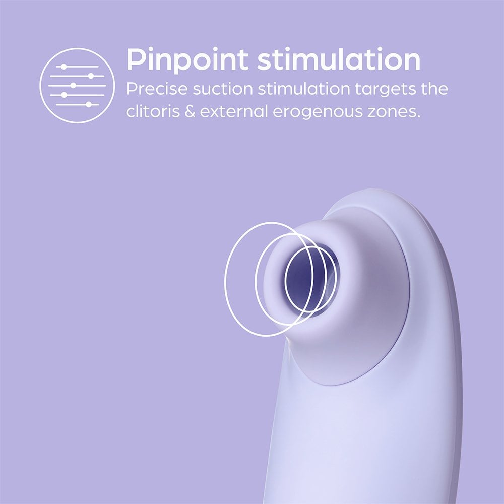 So Divine Pearl Clitoral Suction Stimulator Purple
