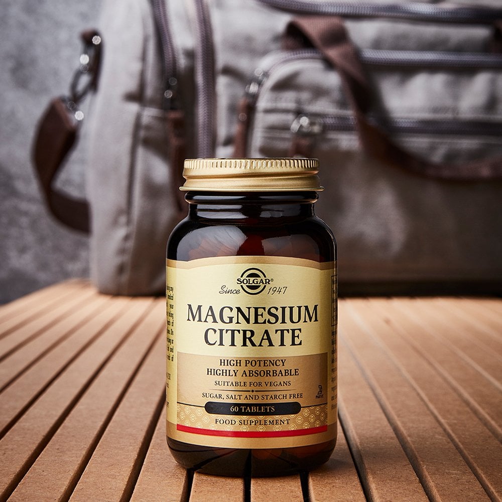 Solgar Magnesium Citrate 60 Tablets