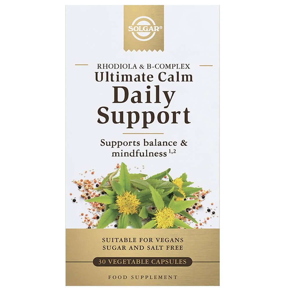 Solgar Ultimate Calm Daily Support 30 Vegetable Capsules