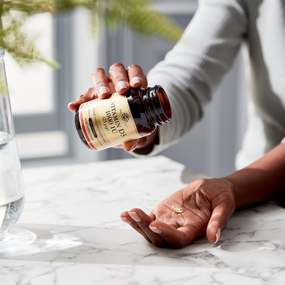 Solgar Vitamin D3 1000 IU 25 µg 100 Softgels