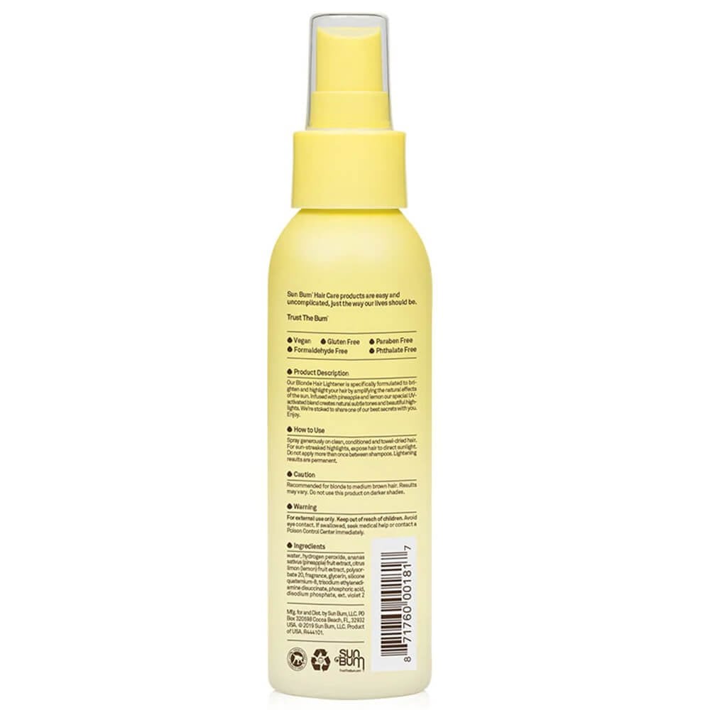 Sun Bum Brightening & Highlighting Premium Blonde Hair Lightener 118ml