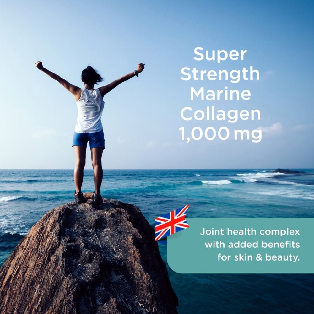 Healthspan Super Strength Marine Collagen 1,000mg 60 Tablets