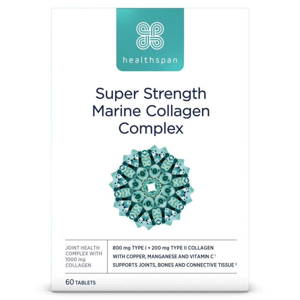 Healthspan Super Strength Marine Collagen 1,000mg 60 Tablets