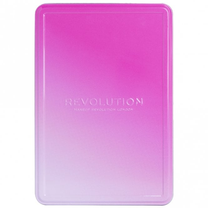 Makeup Revolution The Brush Edit 8 Piece Makeup Brush & Sponge Gift Set