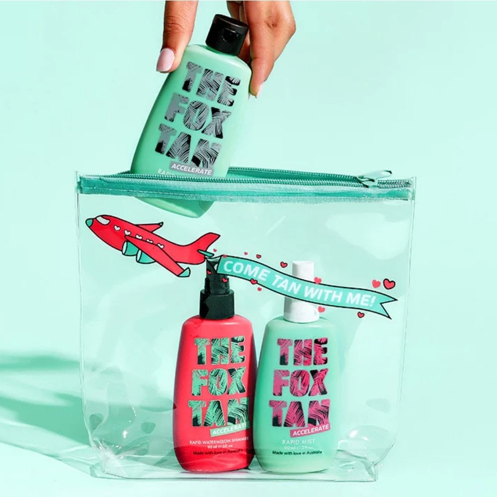 The Fox Tan 3 Piece Jet Setter Travel Pack