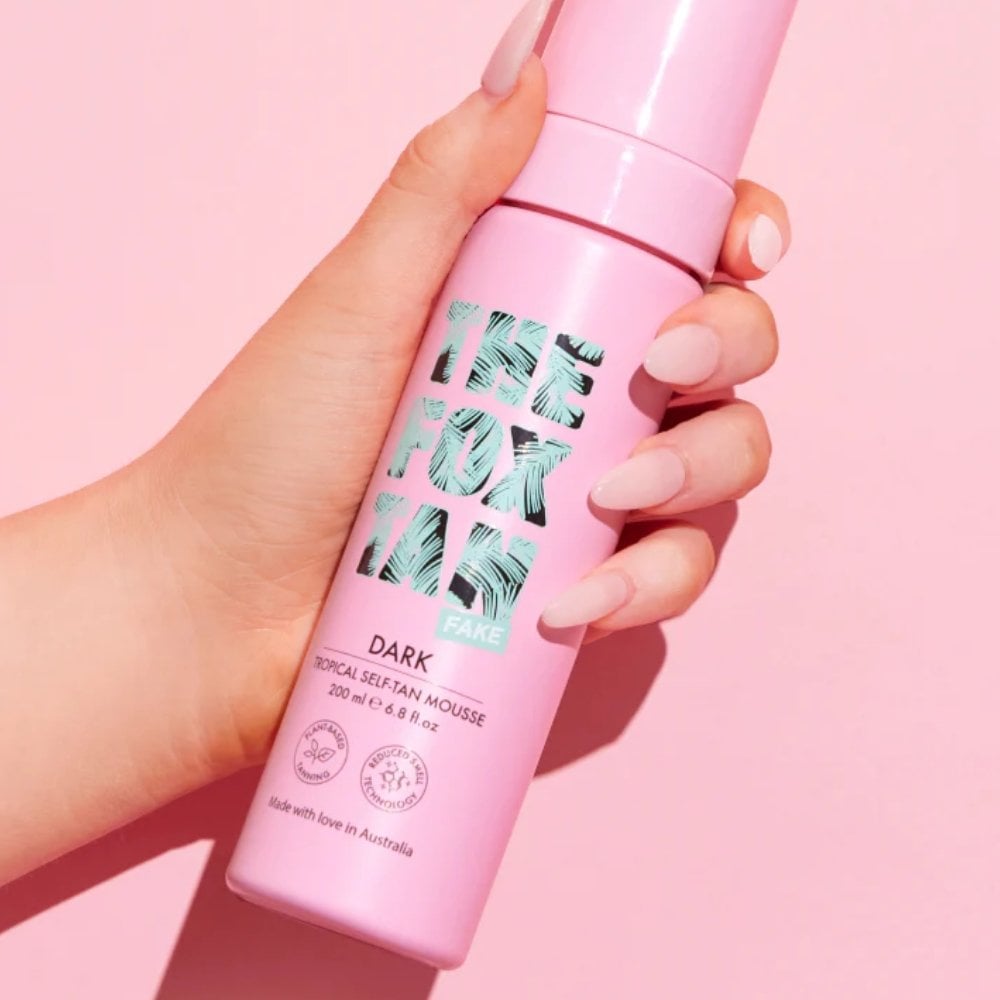 The Fox Tan Dark Tropical Self Tan Mousse 200ml