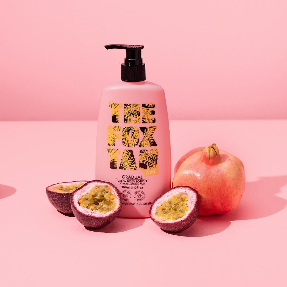 The Fox Tan Gradual Glow Body Self Tan Lotion 300ml