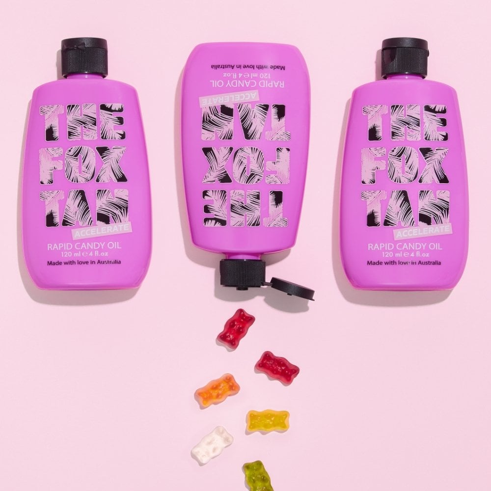 The Fox Tan Rapid Candy Oil Tanning Accelerator 120ml