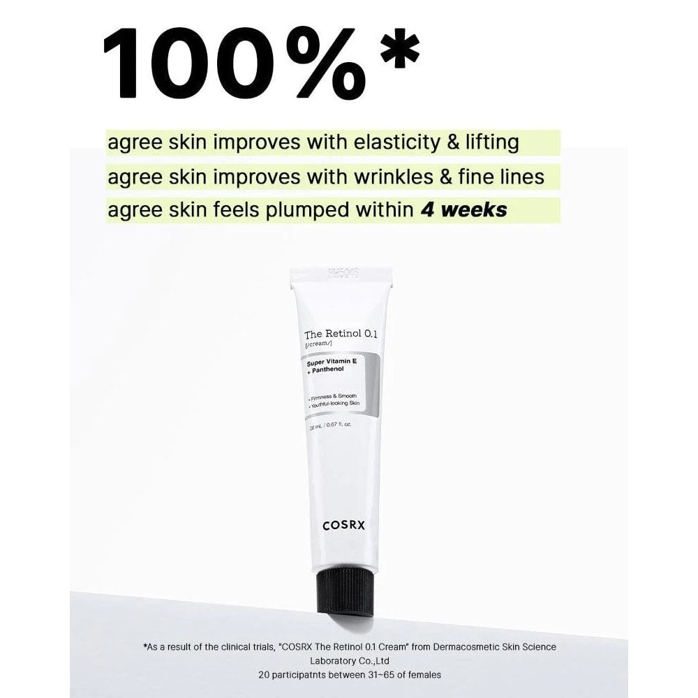 CosRx The Retinol 0.1 Super Vitamin E & Panthenol Cream 20ml