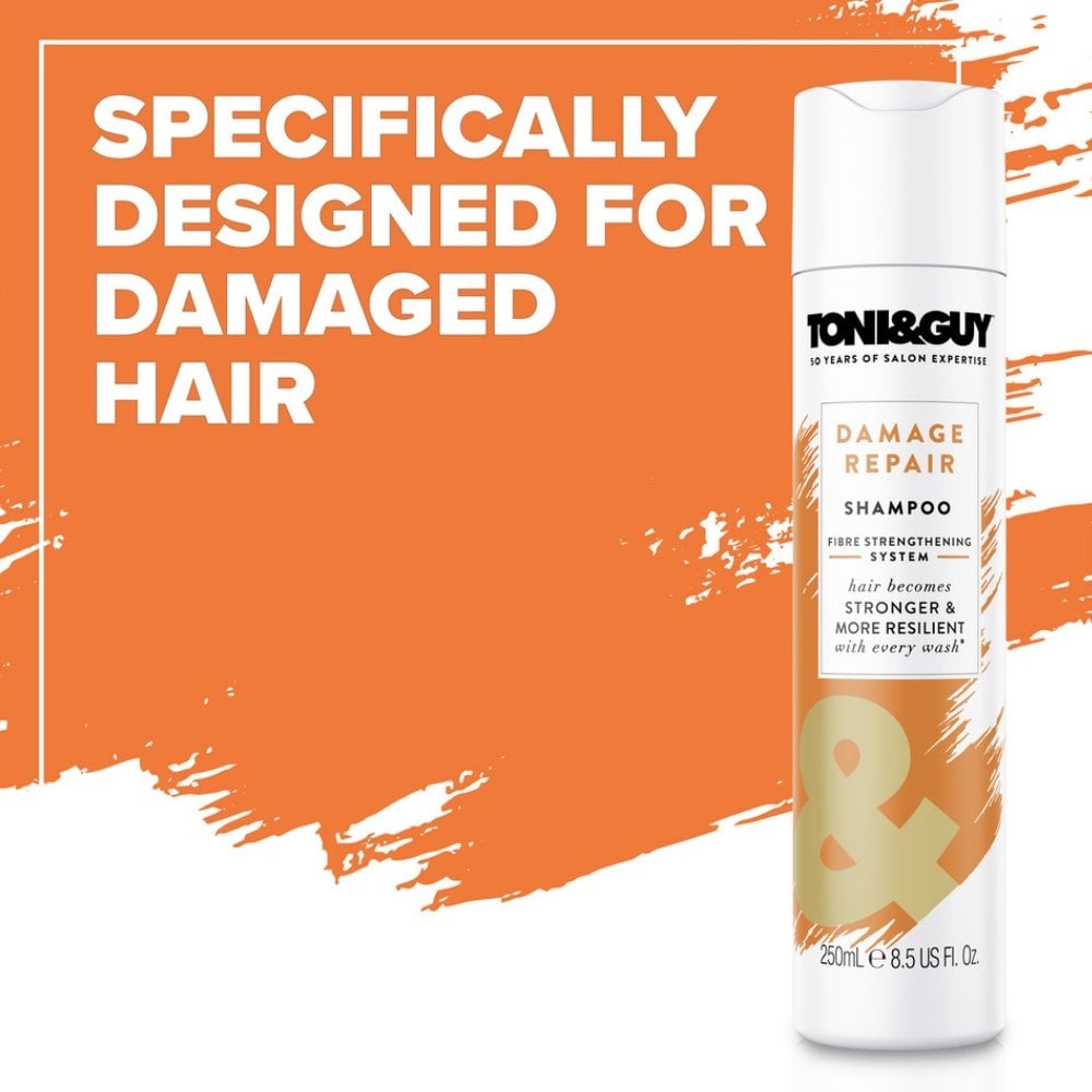 Toni & Guy Infinite Damage Repair Fibre Strengthening System Shampoo 250ml