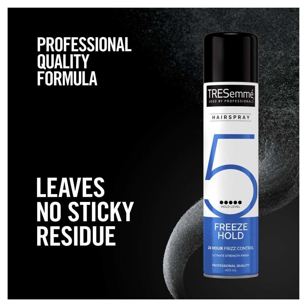 TRESemme Freeze Hold 24 Hour Frizz Control Hairspray 400ml