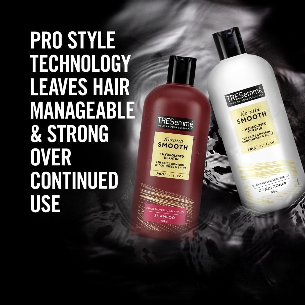 TRESemme Keratin Smooth Shampoo & Conditioner Twin 2 x 680ml