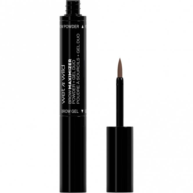 Wet N Wild Ultimate Brow Maximiser Powder & Gel Duo Neutral Brown 3.25g