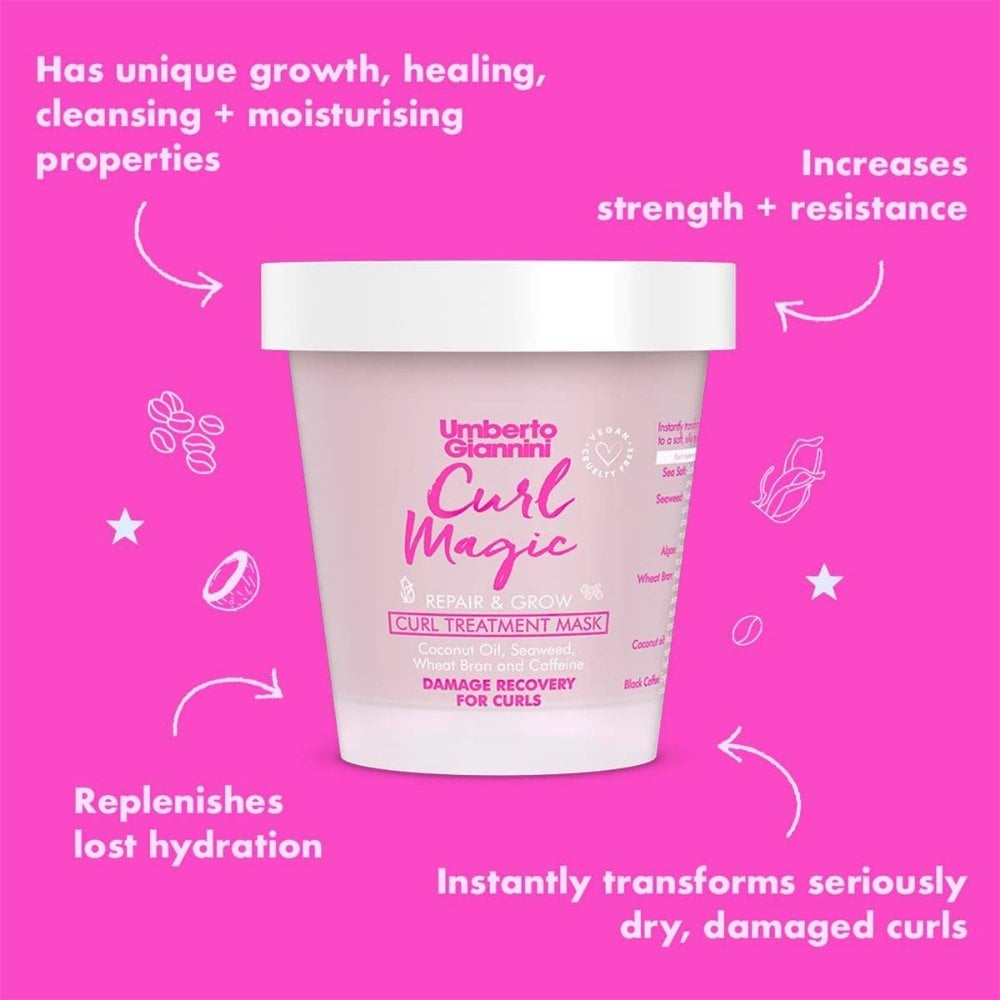 Umberto Giannini Curl Repair Treatment Mask 210ml