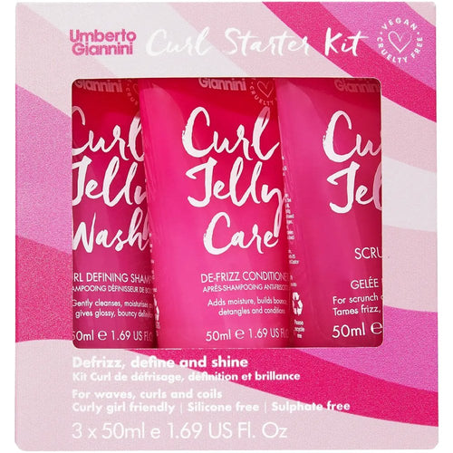 Umberto Giannini Curls Trio Starter Kit 3 x 50ml