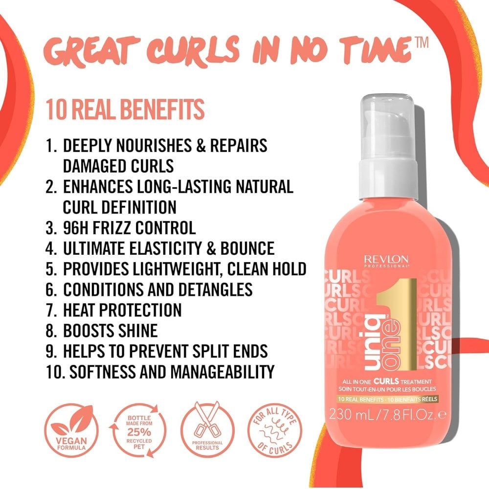 Revlon Professional Uniq One All In One Curls Treatment 230ml