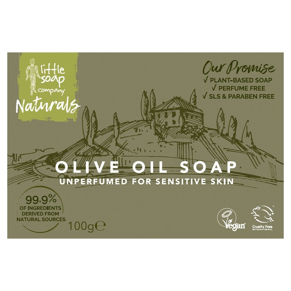 Eco Warrior Unperfumed Olive Oil Soap Bar 100g