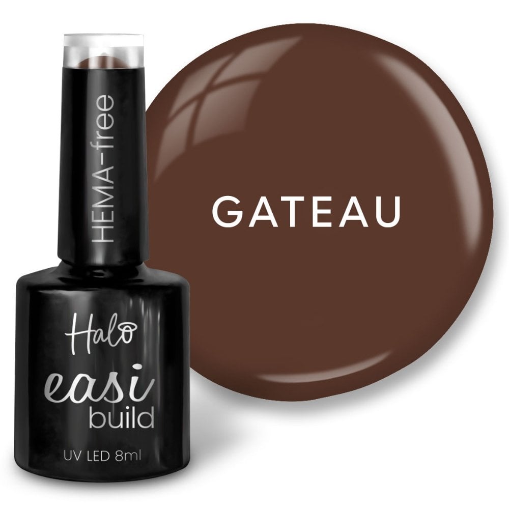 Halo Vegan Brush On Builder Gel EasiBuild Patisserie Collection 12 x 8ml