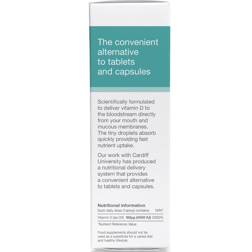 BetterYou Vitamin D 4000IU Daily Oral Spray 15ml