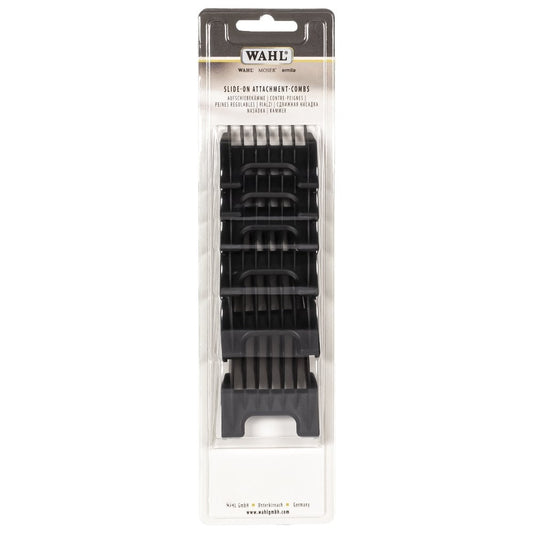 Wahl Professional Bellissima Chromestyle Cutting Guide Comb Set Pack of 6