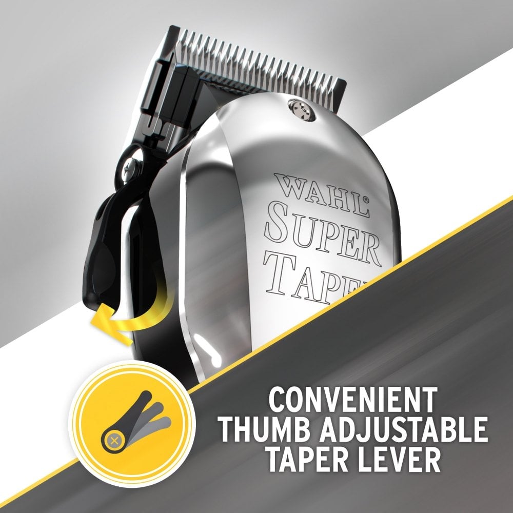 Wahl Professional Chrome Super Taper Hair Clipper