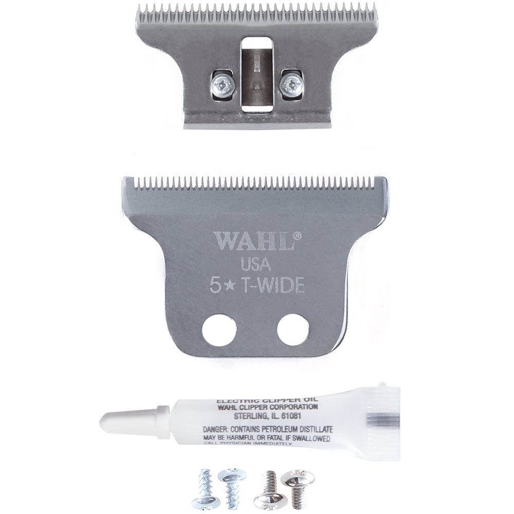Wahl Professional Detailer Trimmer Replacement Extra Wide T-Blade
