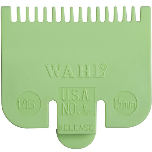 Wahl Professional No 0.5 Grade Comb Attachment 1.5mm Lime Green