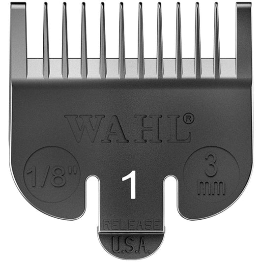Wahl Professional No 1 Grade Comb Attachment 3mm Black