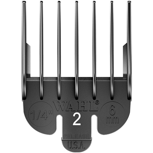 Wahl Professional No 2 Grade Comb Attachment 6mm Black