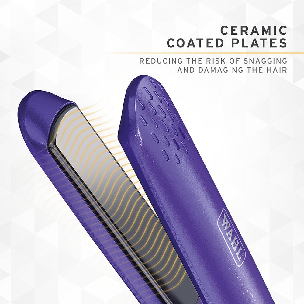 Wahl Professional Pro Glide Hair Straightener Purple Shimmer