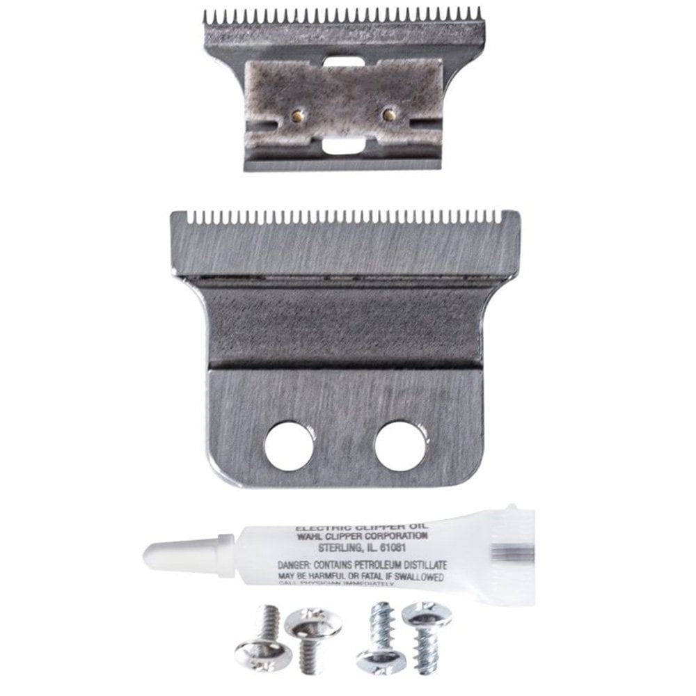 Wahl Professional Replacement T-Shaped 2-Hole Detailer Trimmer Blade Set 1062-1101 0.4mm