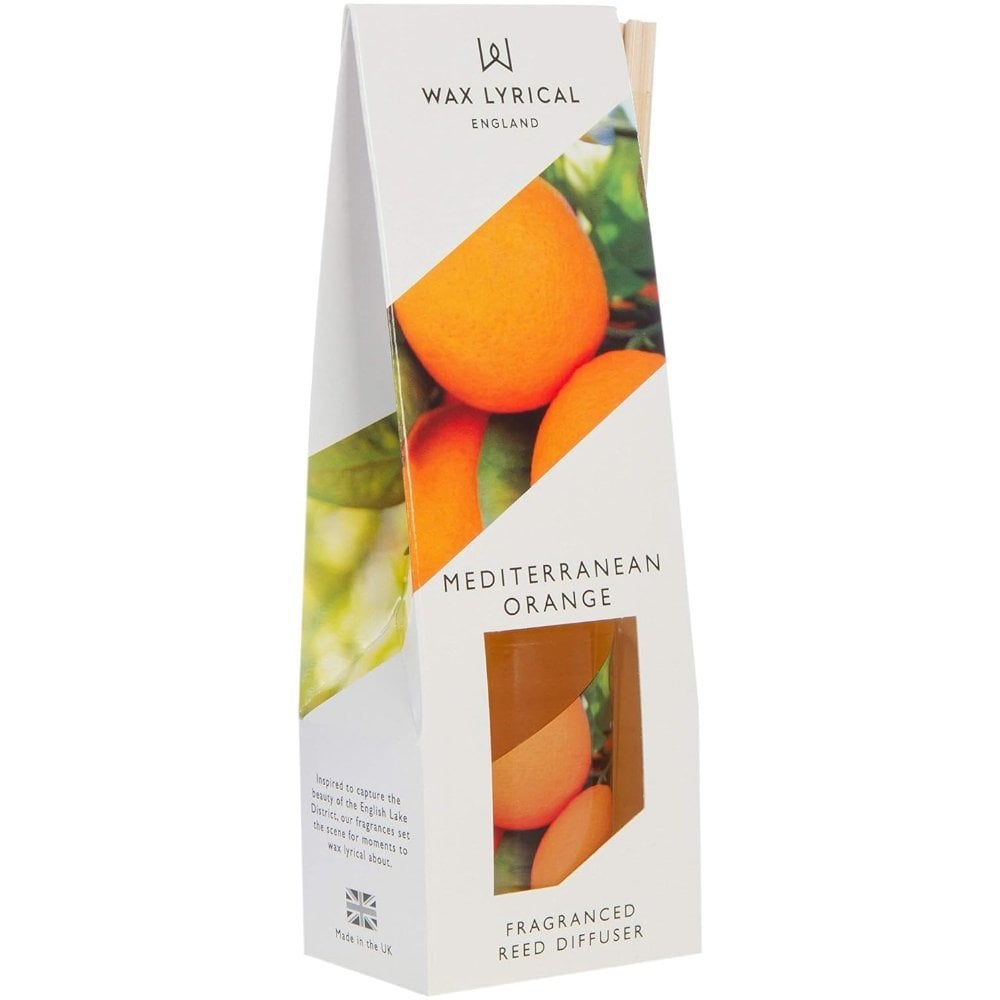 Wax Lyrical Mediterranean Orange Scented Reed Diffuser 40ml