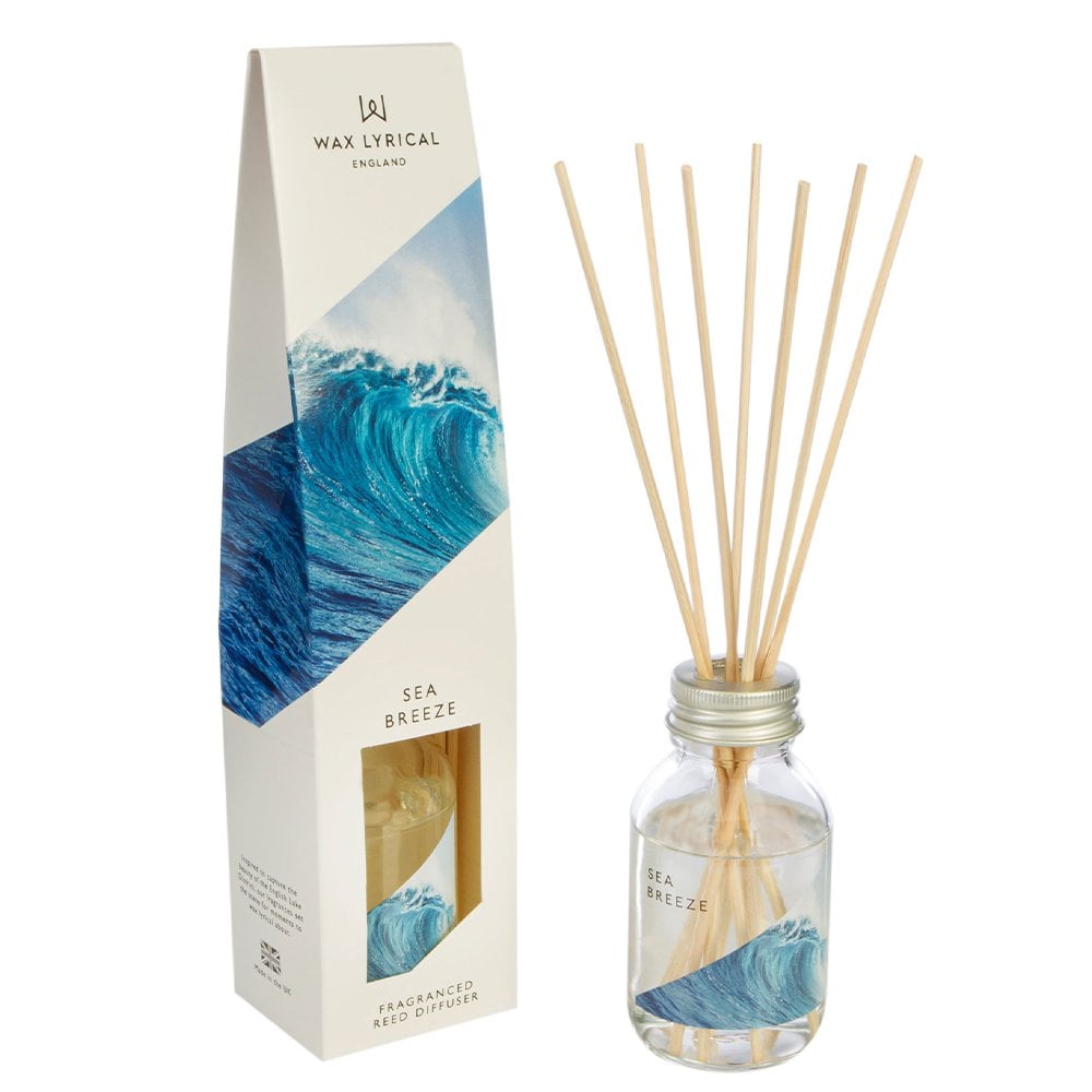 Wax Lyrical Sea Breeze Scented Reed Diffuser 100ml