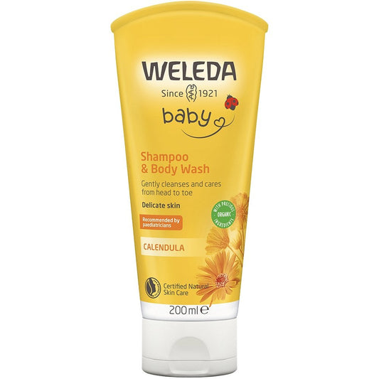 Weleda Calendula Shampoo & Bodywash 200ml
