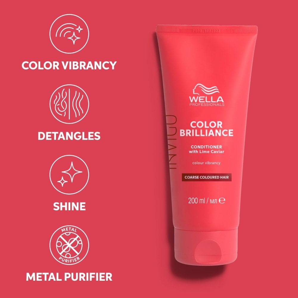 Wella Professionals Invigo Colour Brilliance Vibrant Colour Conditioner Coarse Hair 200ml